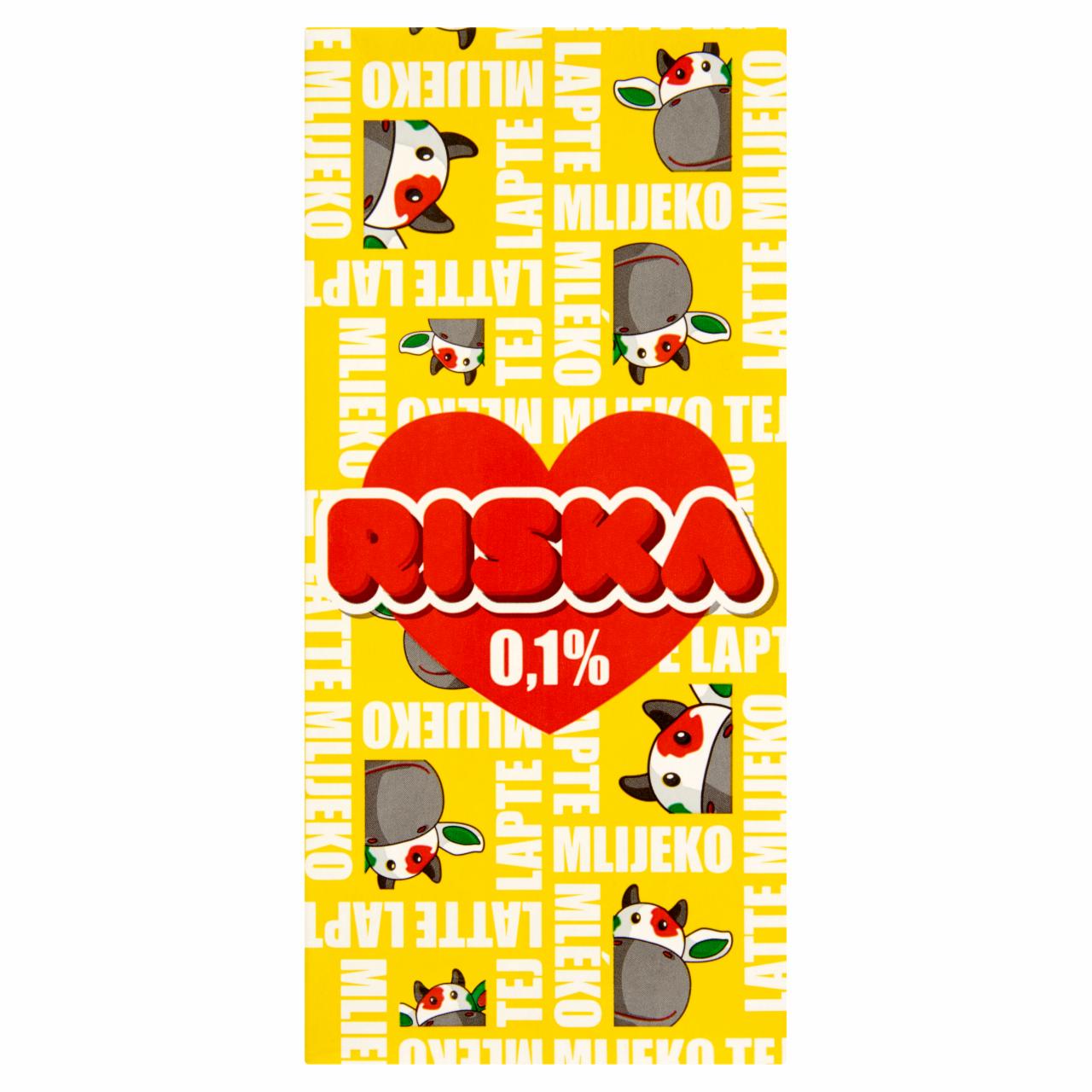 Képek - Riska UHT sovány tej 0,1% 1000 ml