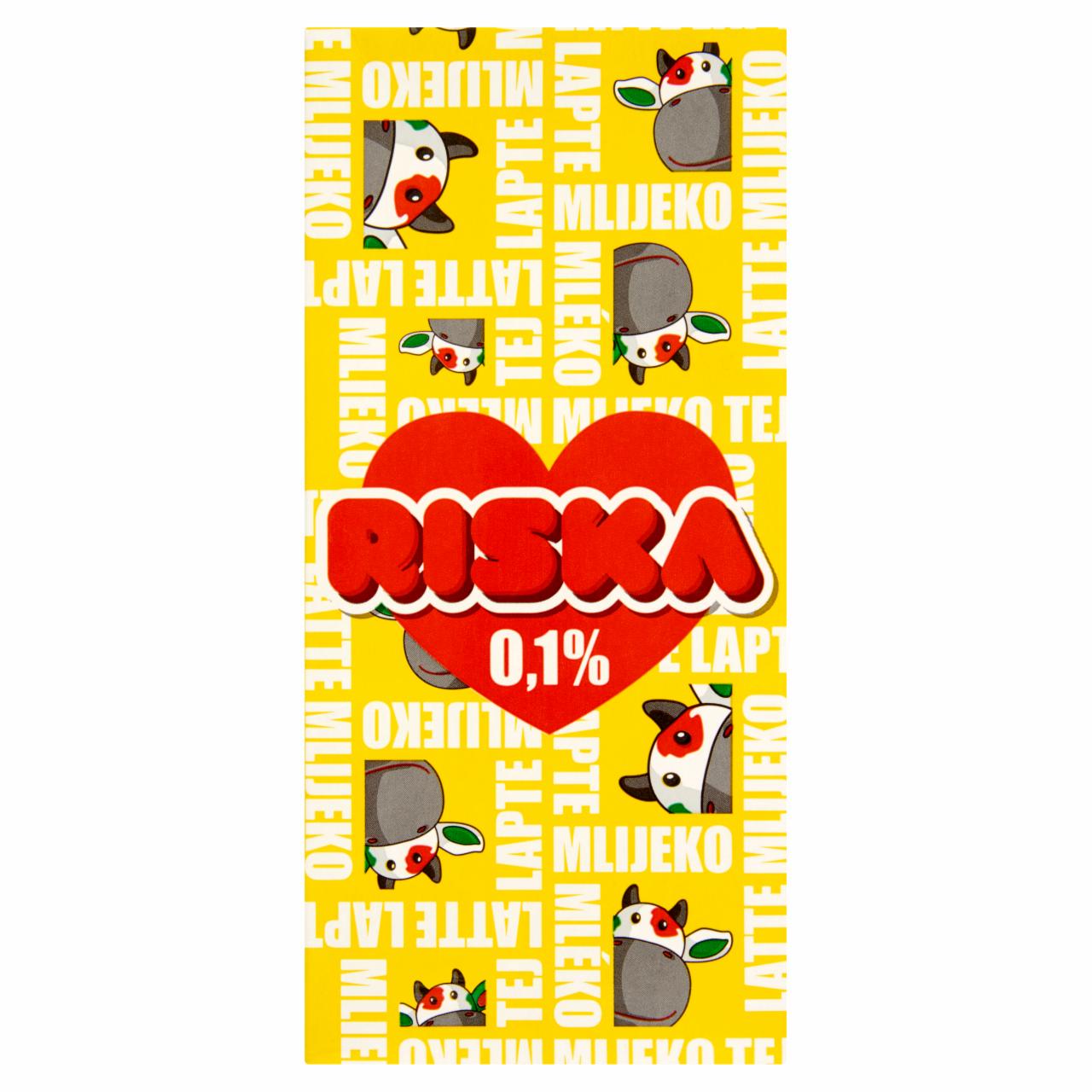 Képek - Riska UHT sovány tej 0,1% 1000 ml