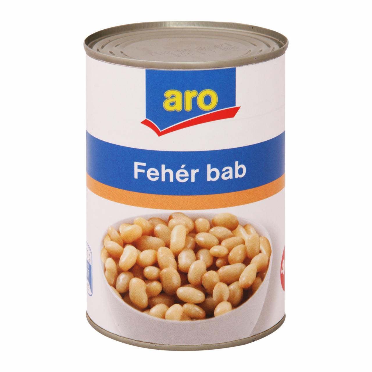 Képek - ARO bab fehér 400g