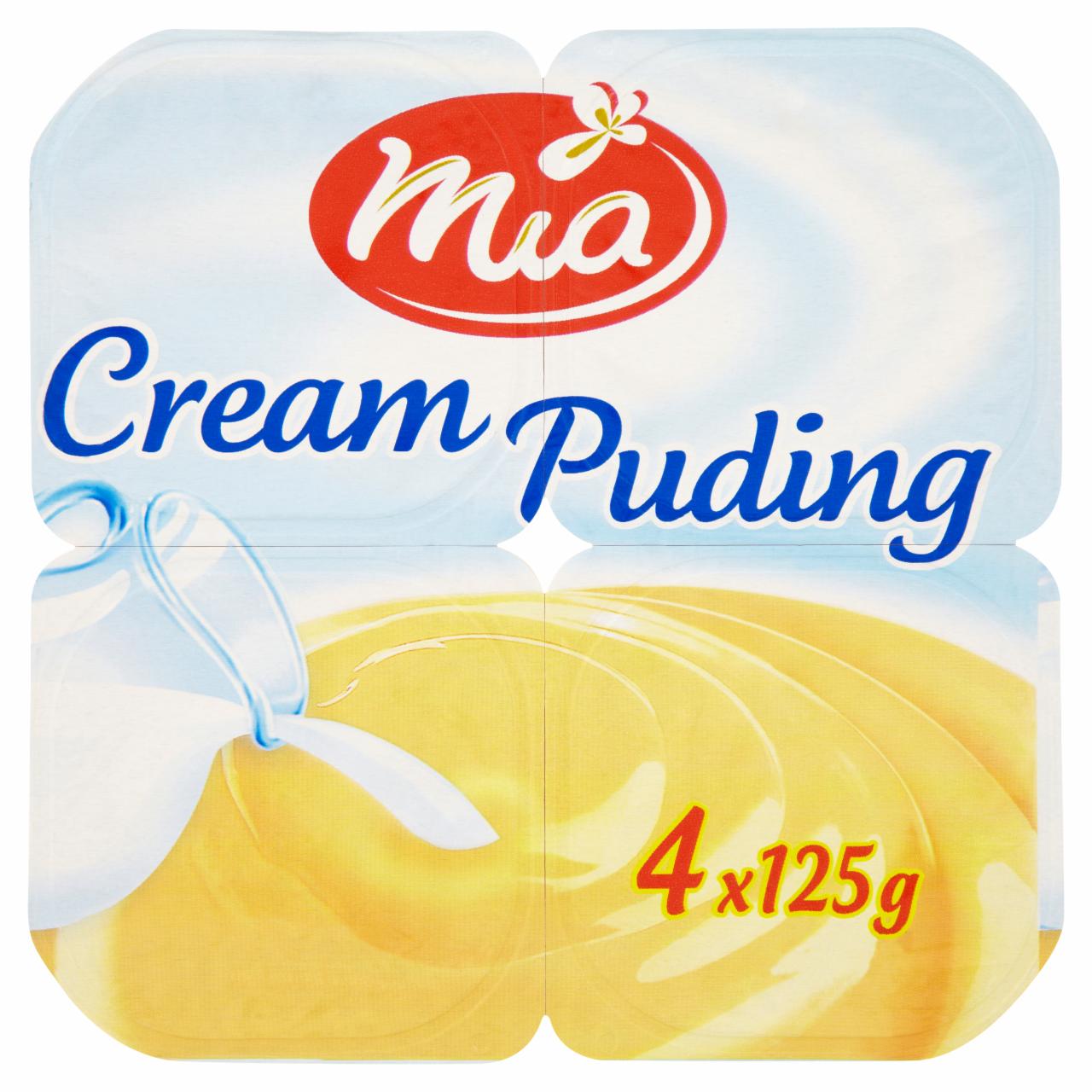 Képek - Mia vanília ízű puding 4 x 125 g