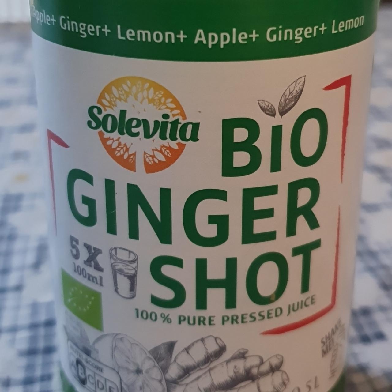 Képek - Bio Ginger Shot Apple Ginger Lemon Solevita