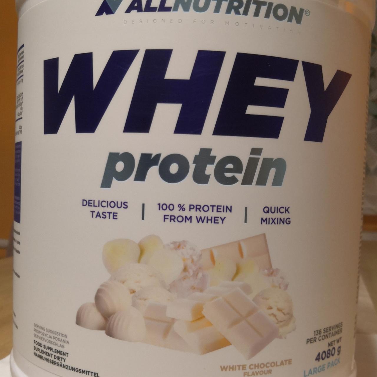 Képek - proteín AllNutrition whey protein csoki