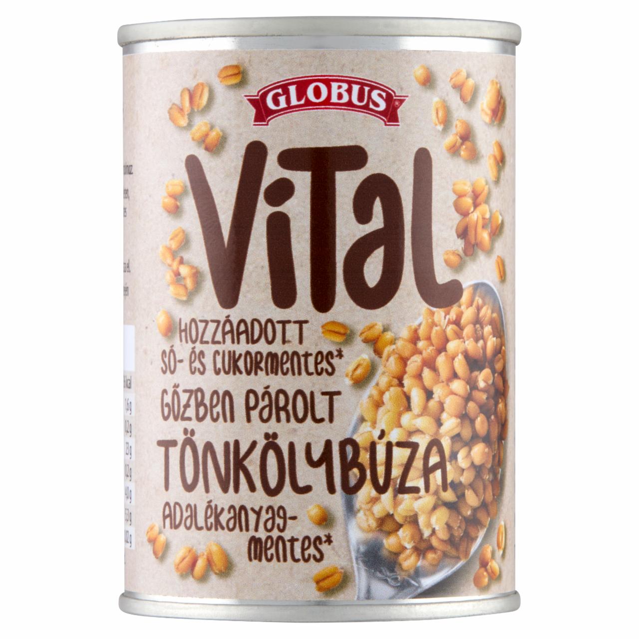 Képek - Globus Vital gőzben párolt tönkölybúza 110 g