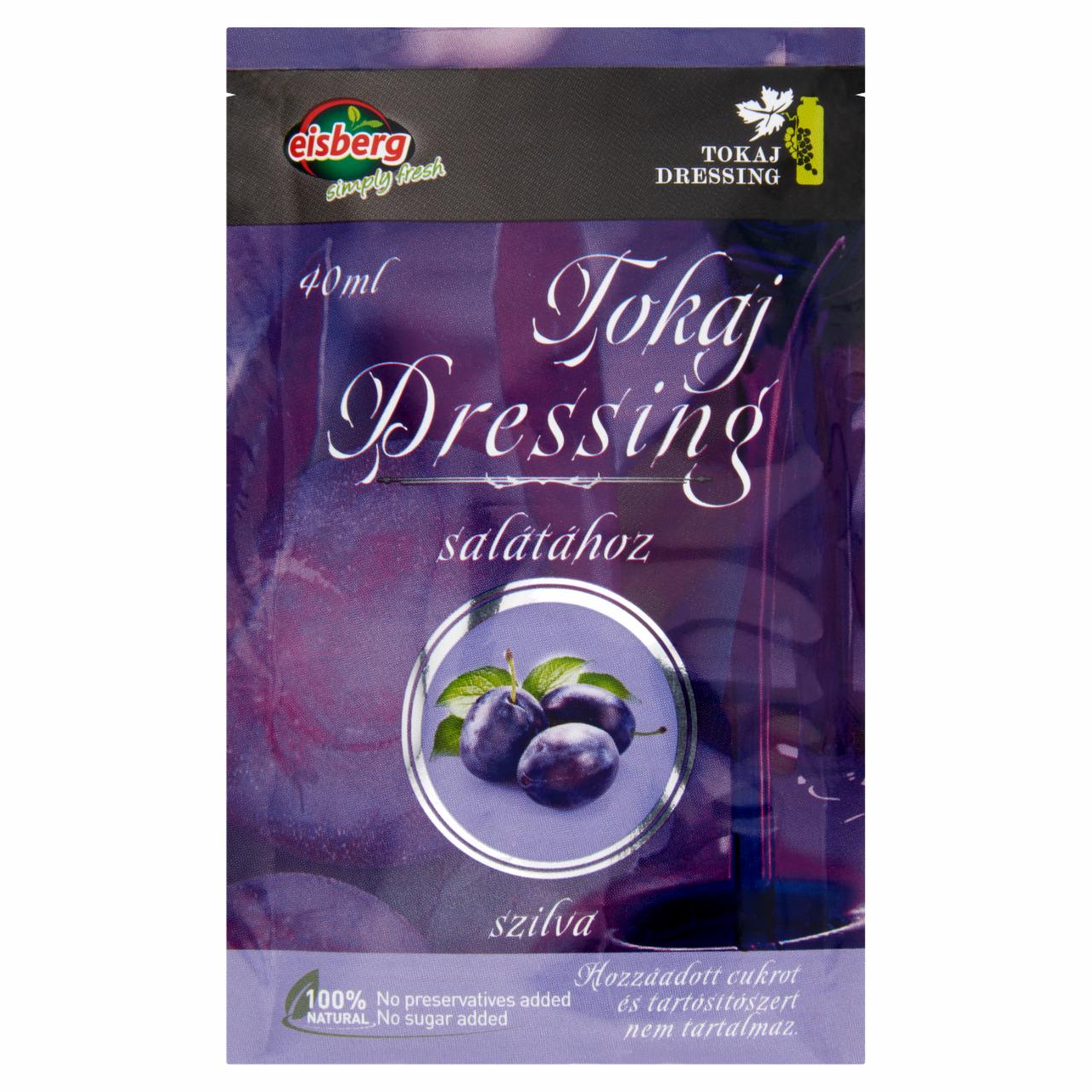 Képek - Eisberg Tokaj Dressing szilva dresszing salátához 40 ml