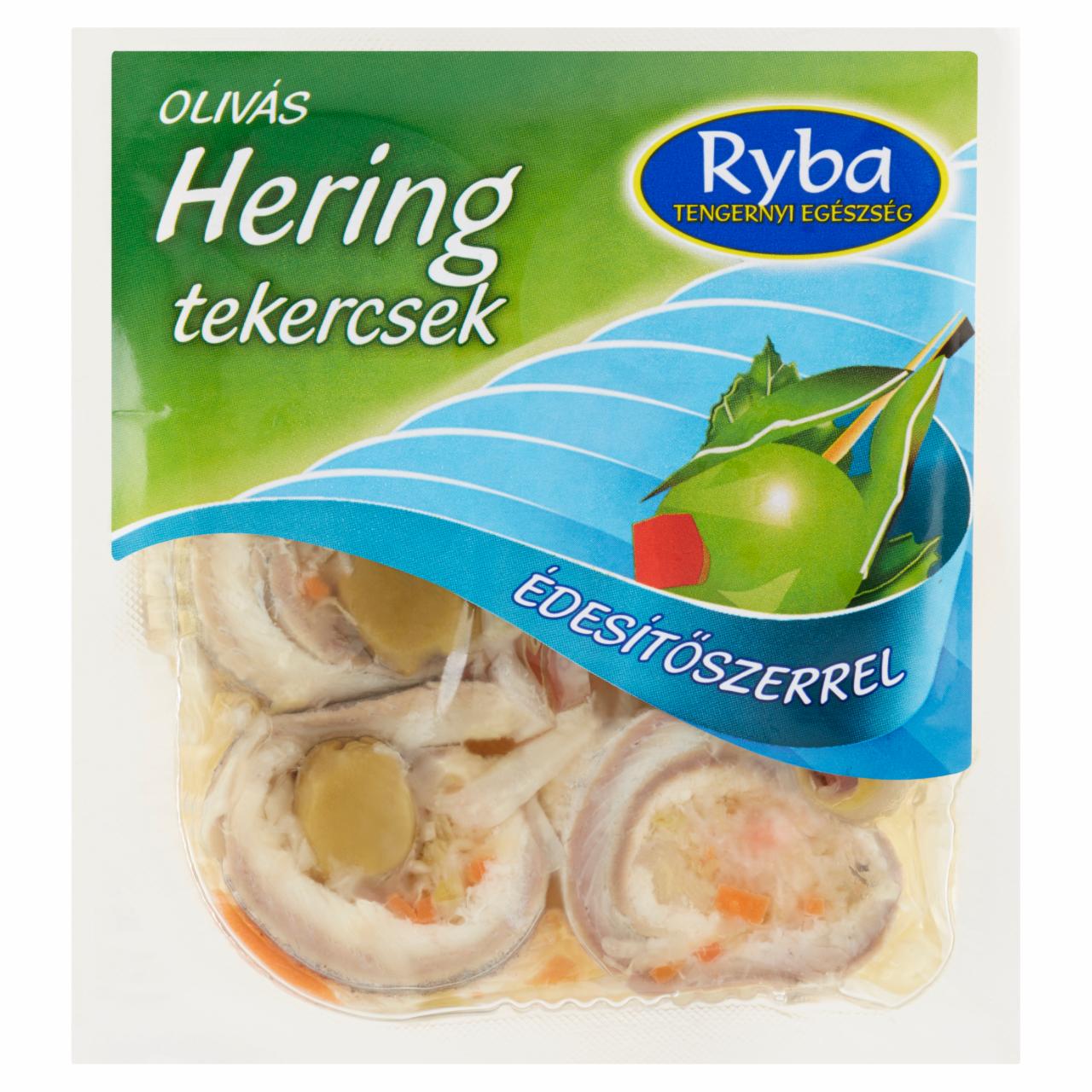 Képek - Ryba olívás heringtekercsek édesítőszerrel 160 g