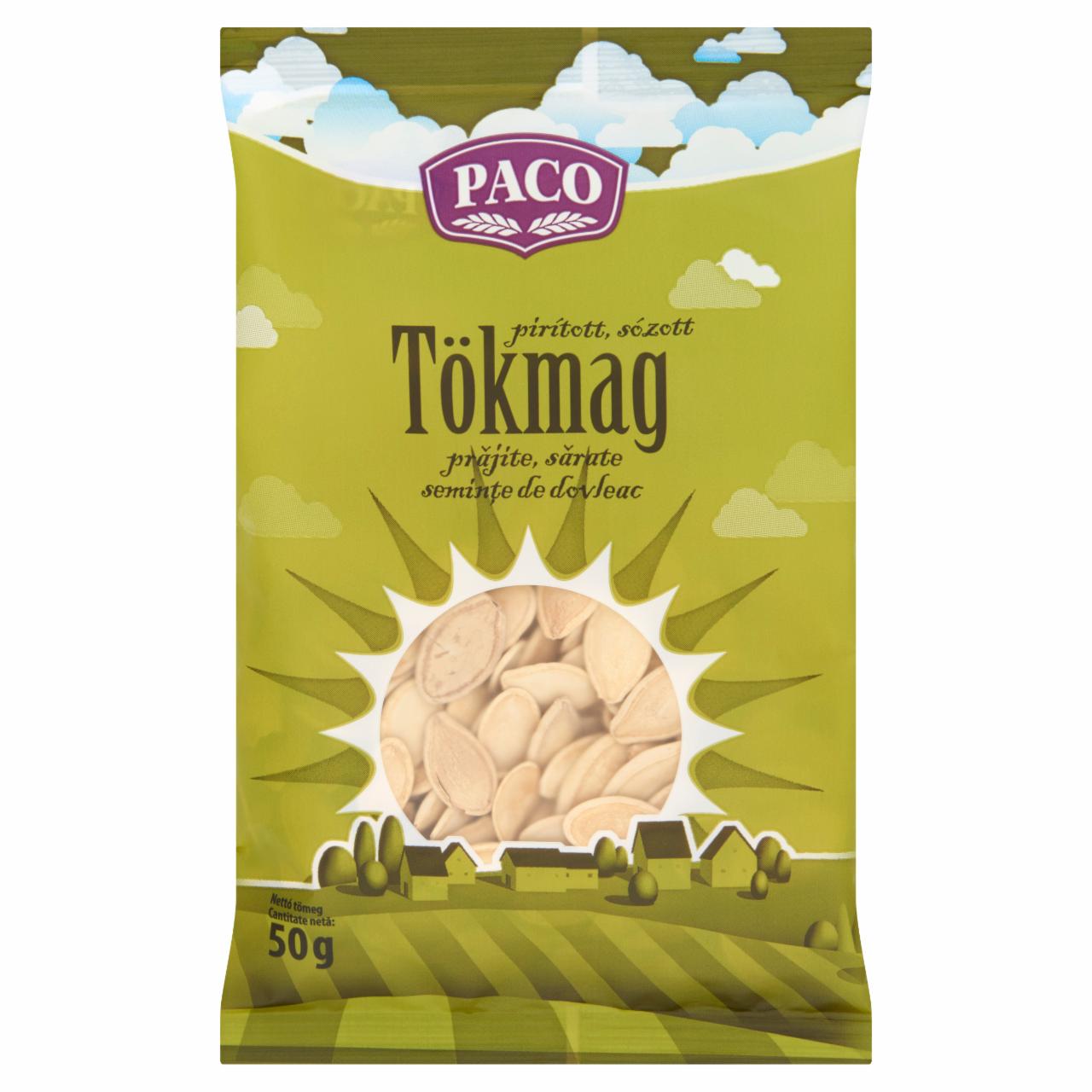 Képek - Paco pirított, sózott tökmag 50 g