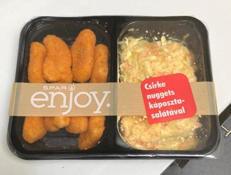 Képek - Csirke nuggets káposztasalátával Spar Enjoy