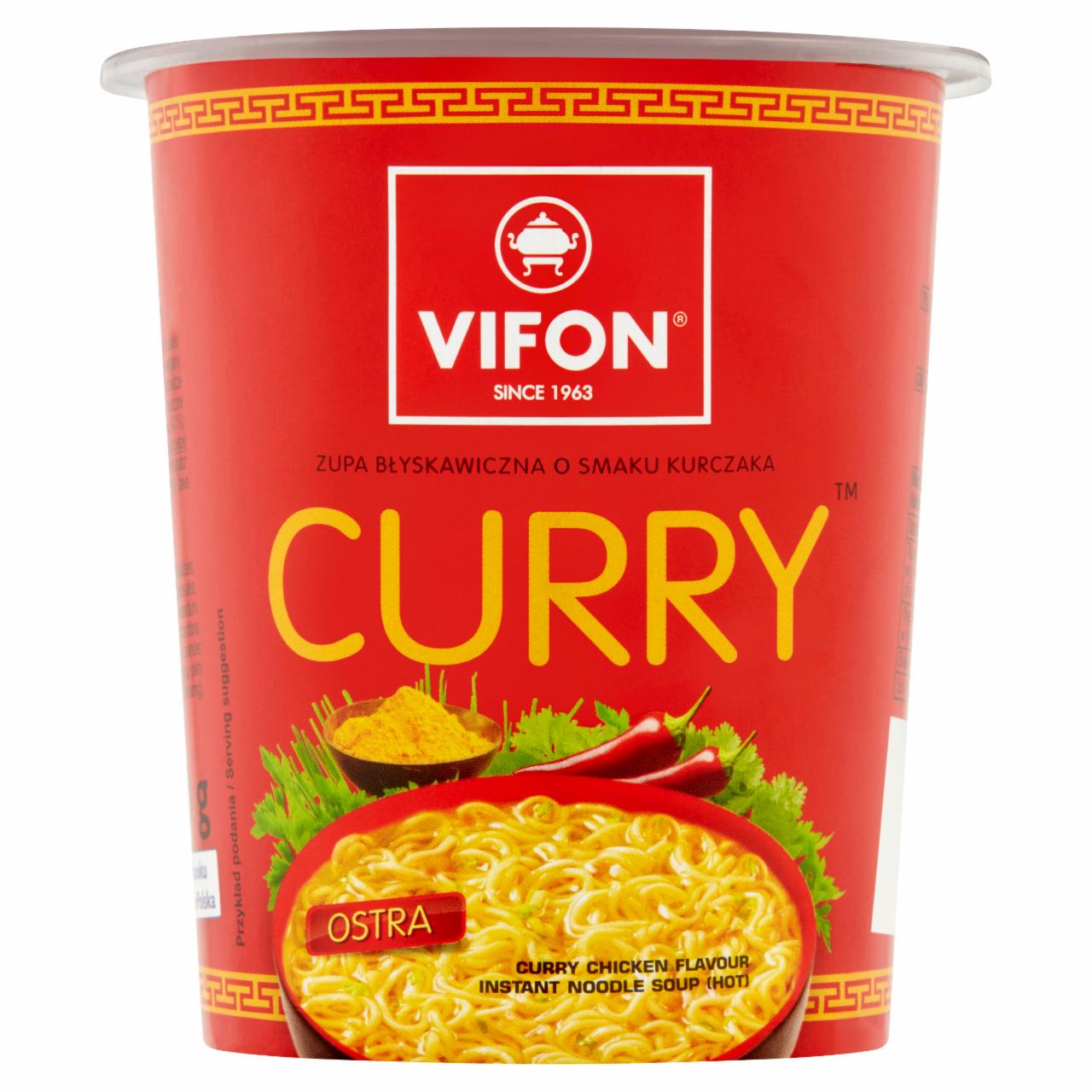 Képek - Vifon curry csirke ízű instant leves 60 g
