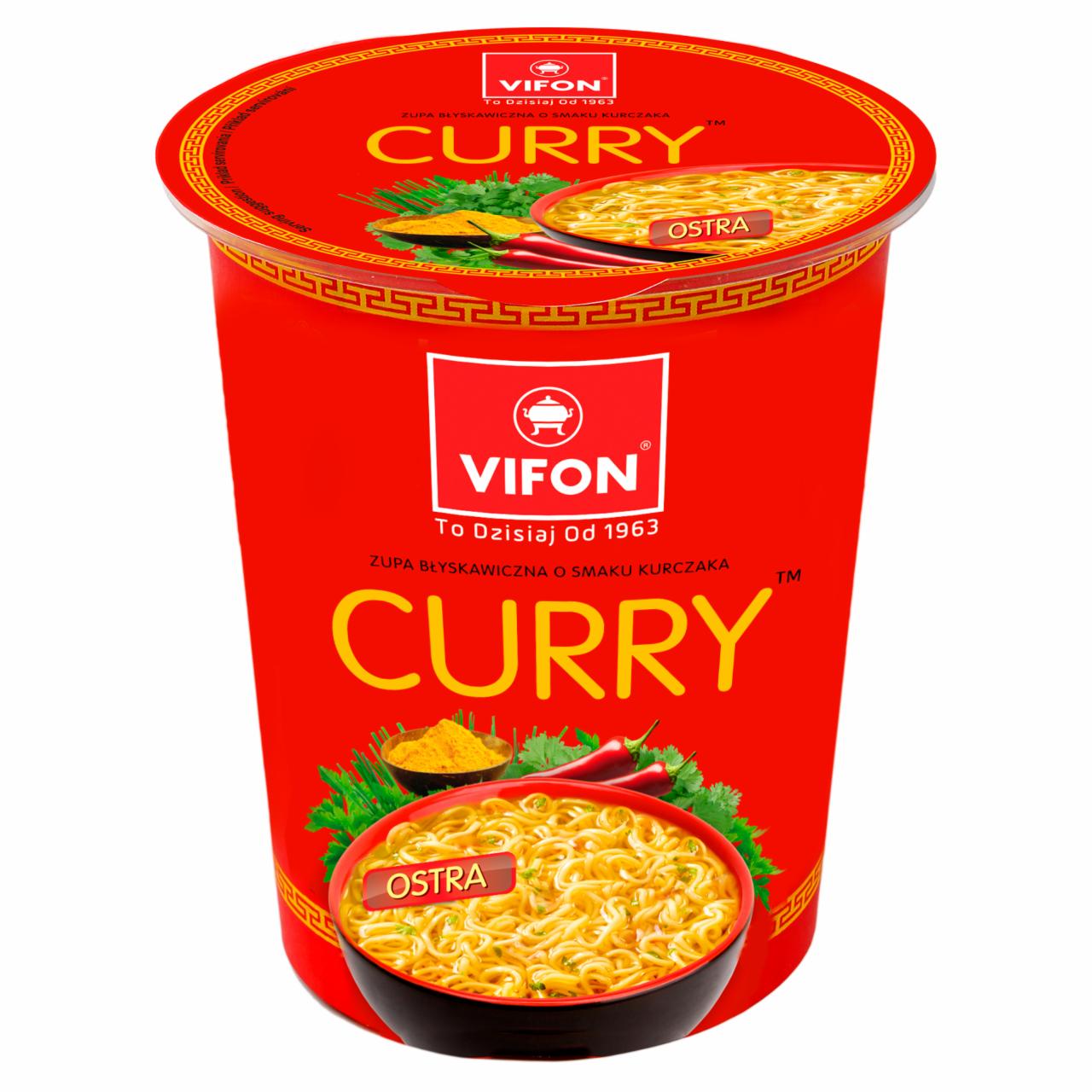 Képek - Vifon curry csirke ízű instant leves 60 g