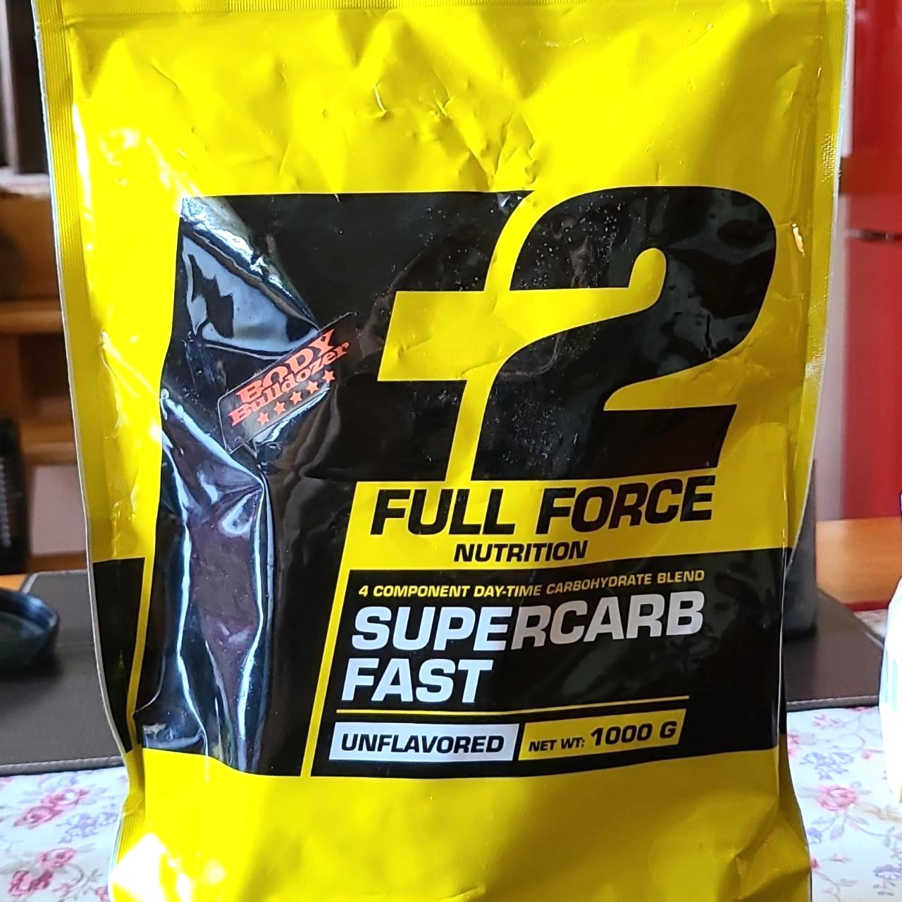 Képek - Supercarbs Fast unflavored F2 Full Force
