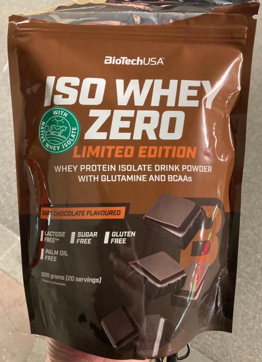 Képek - Iso Whey Zero Dark chocolate BioTechUSA