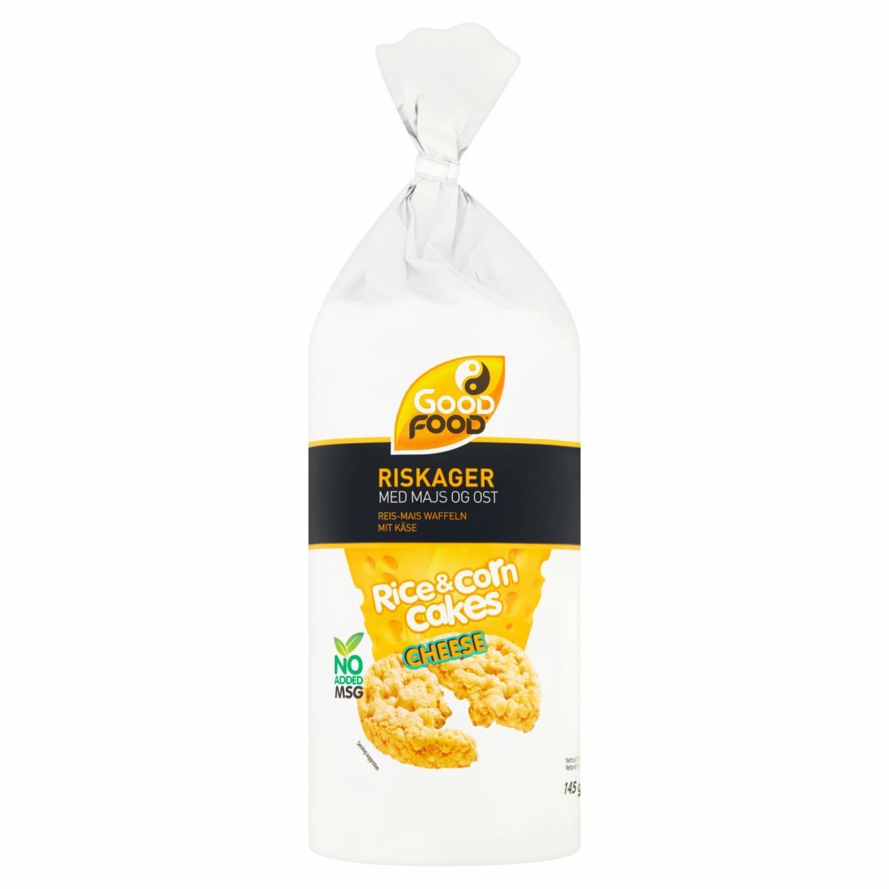 Képek - Good Food sajtízű puffasztott rizses-kukoricás szelet 145 g