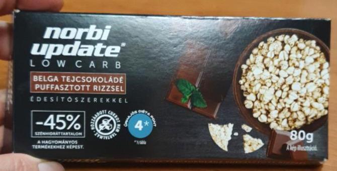 Képek - Belga tejcsokoládé puffasztott rizzsel Norbi update