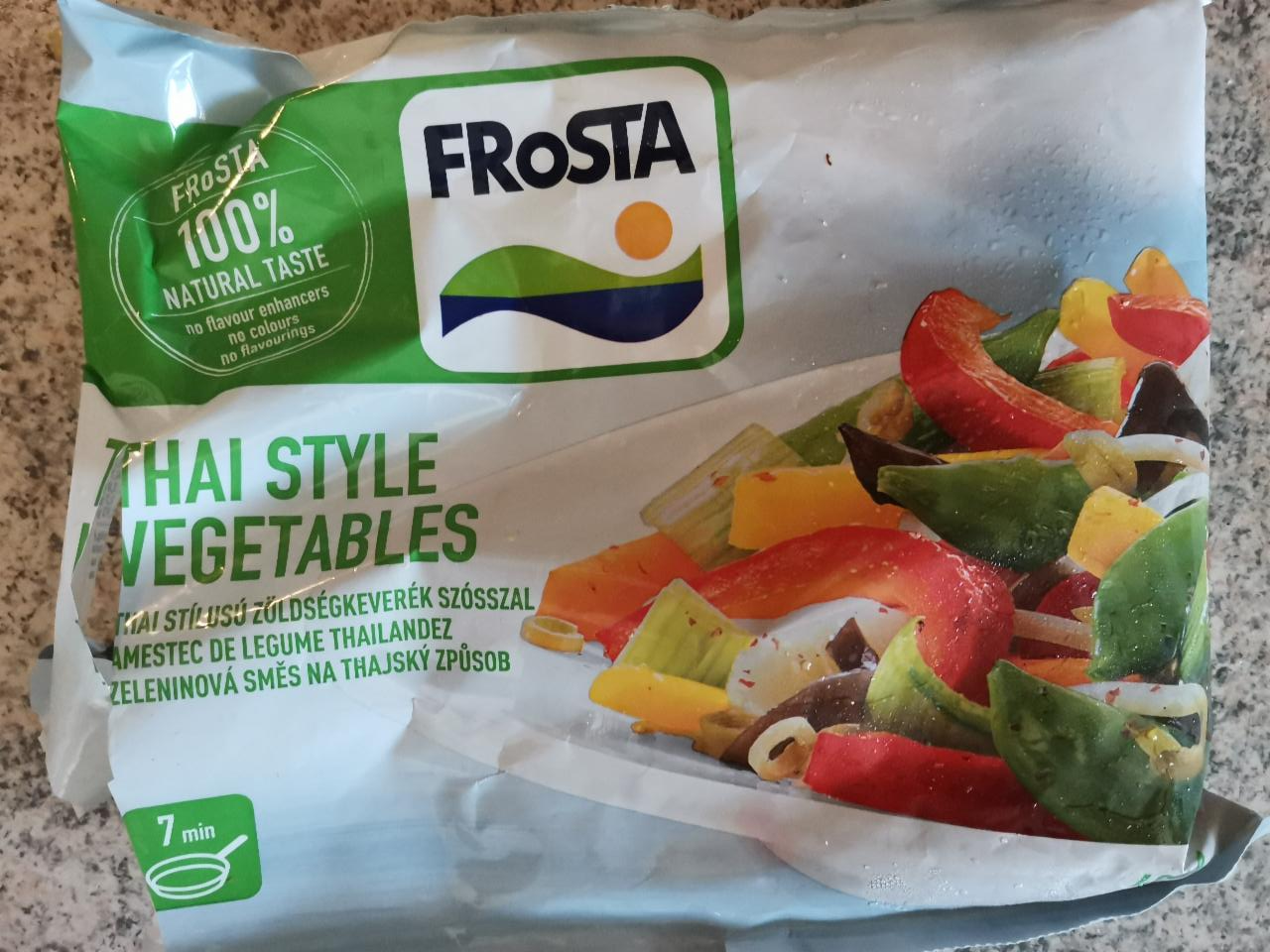 Képek - FRoSTA gyorsfagyasztott thai zöldségkeverék szósszal 400 g
