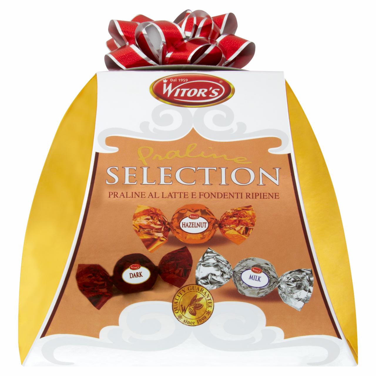 Képek - Witor's Praline Selection vegyes töltött praliné tejcsokoládéval és étcsokoládéval 300 g