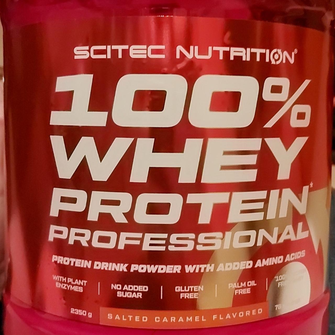 Képek - 100% Whey protein professional Salted caramel flavored Scitec Nutrition