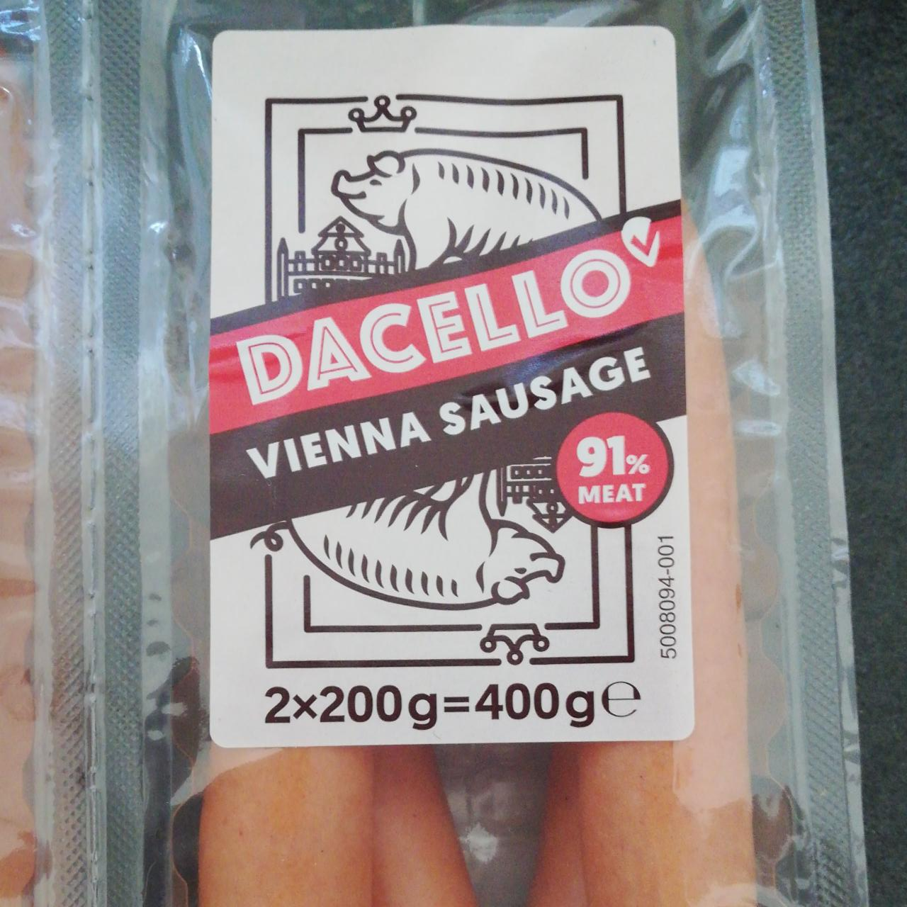 Képek - Vienna Sausage 91% meat Dacello