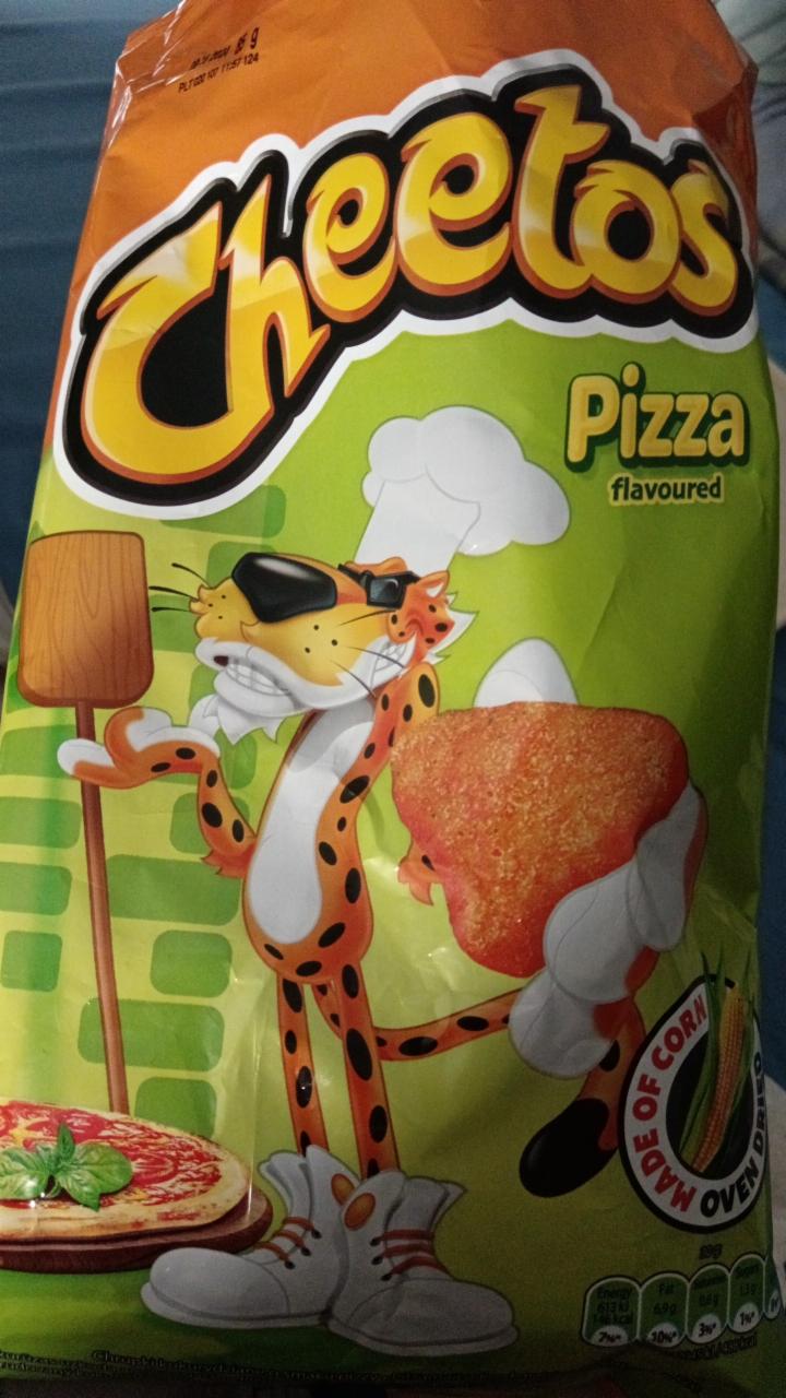Képek - Cheetos pizzás ízesítésű kukoricasnack 43 g