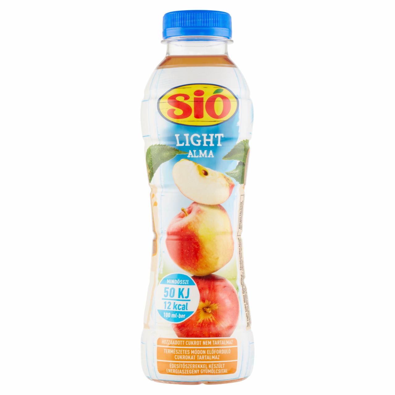 Képek - Sió Light energiaszegény szűrt alma gyümölcsital 0,5 l