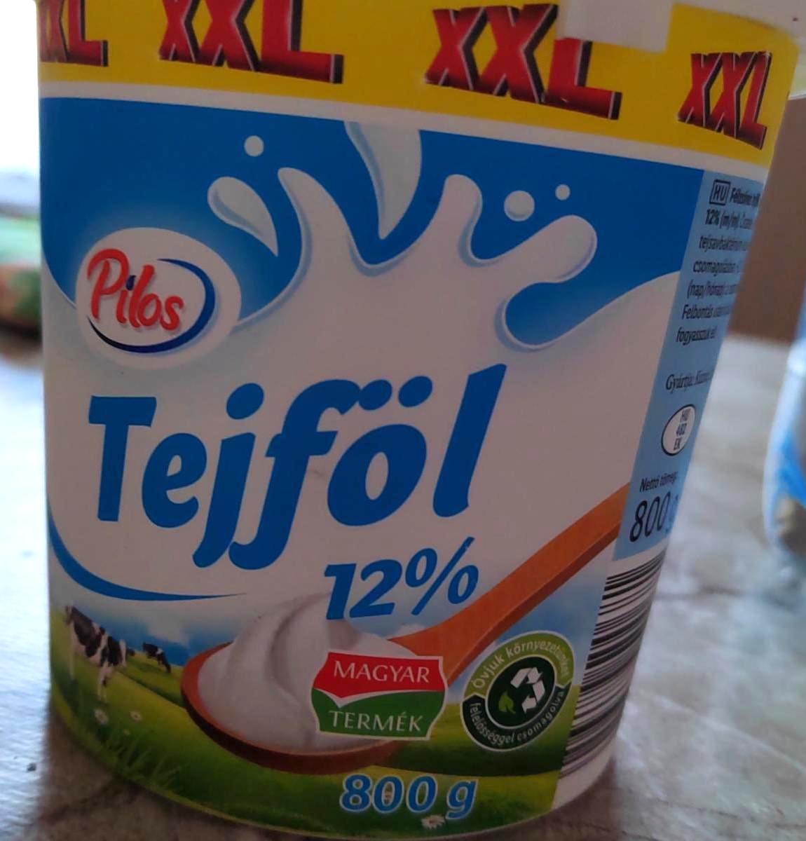 Képek - Tejföl 12% XXL Pilos