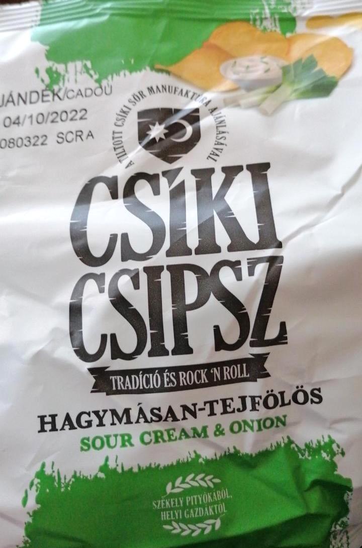 Képek - Csíki Csipsz Hagymásan-Tejfölös burgonyacsipsz 50 g