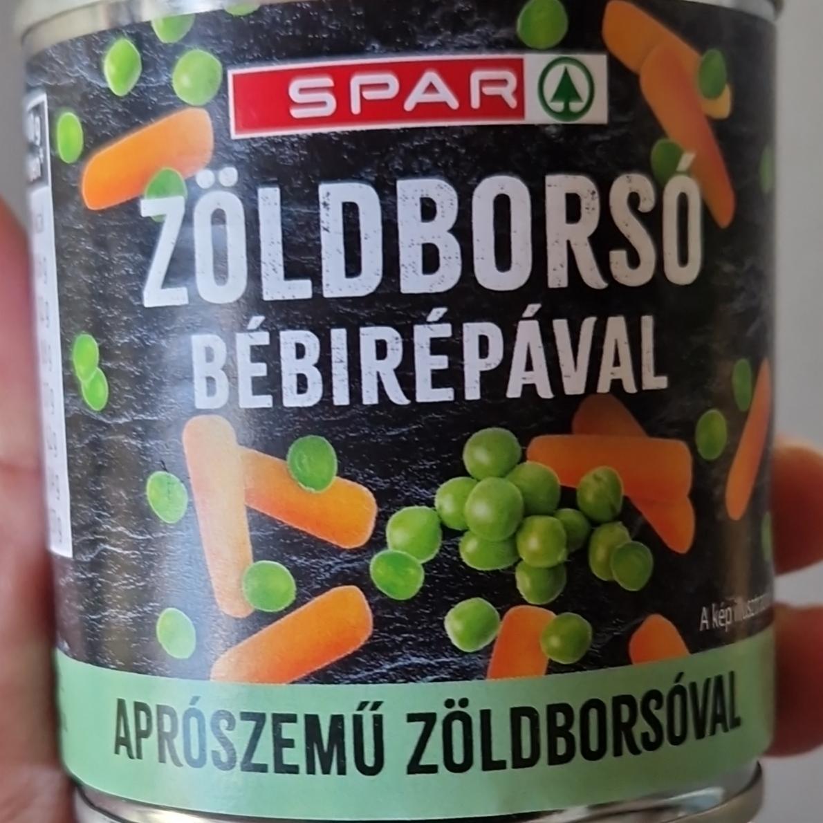 Képek - Zöldborsó bébirépával Spar
