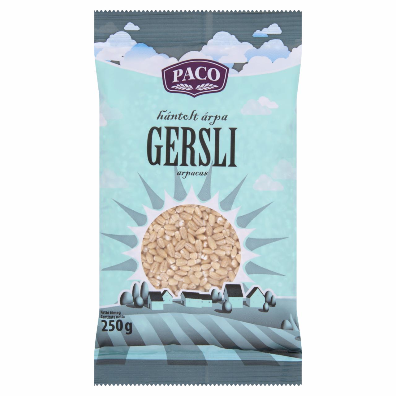 Képek - Paco hántolt árpa gersli 250 g