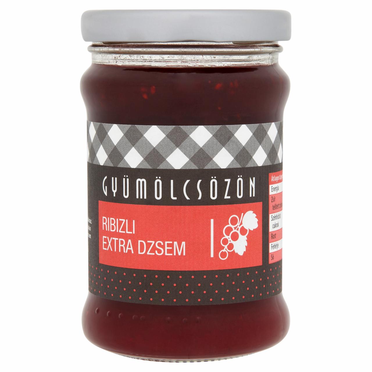 Képek - Gyümölcsözön ribizli extra dzsem 290 g