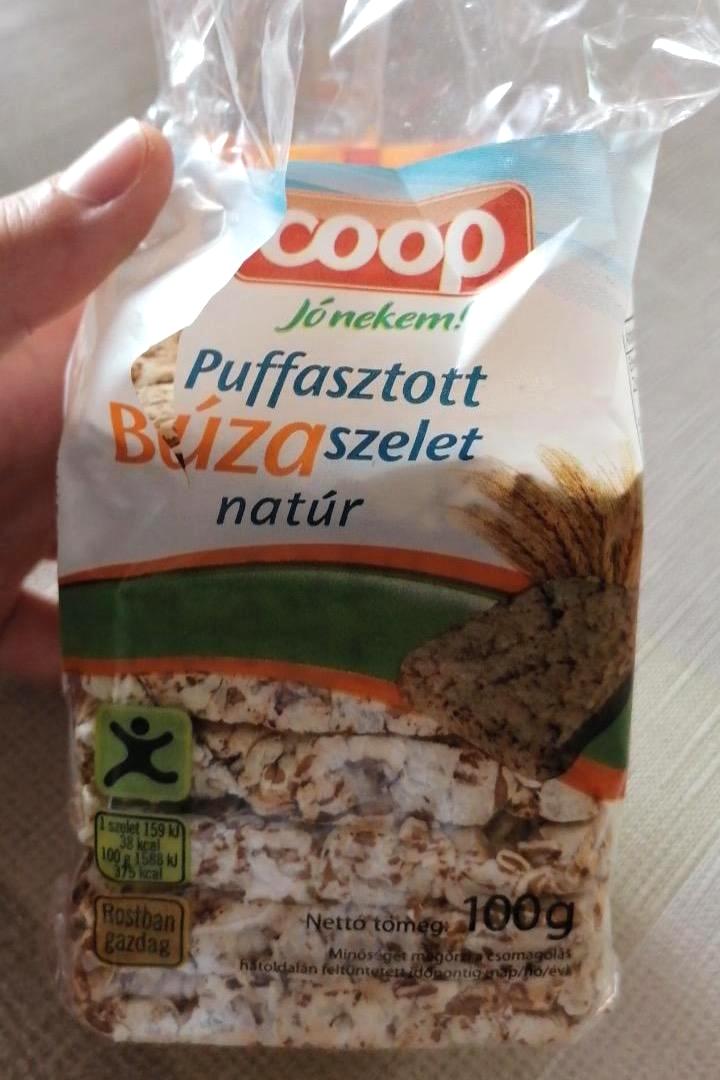 Képek - Puffasztott búzaszelet natúr Coop