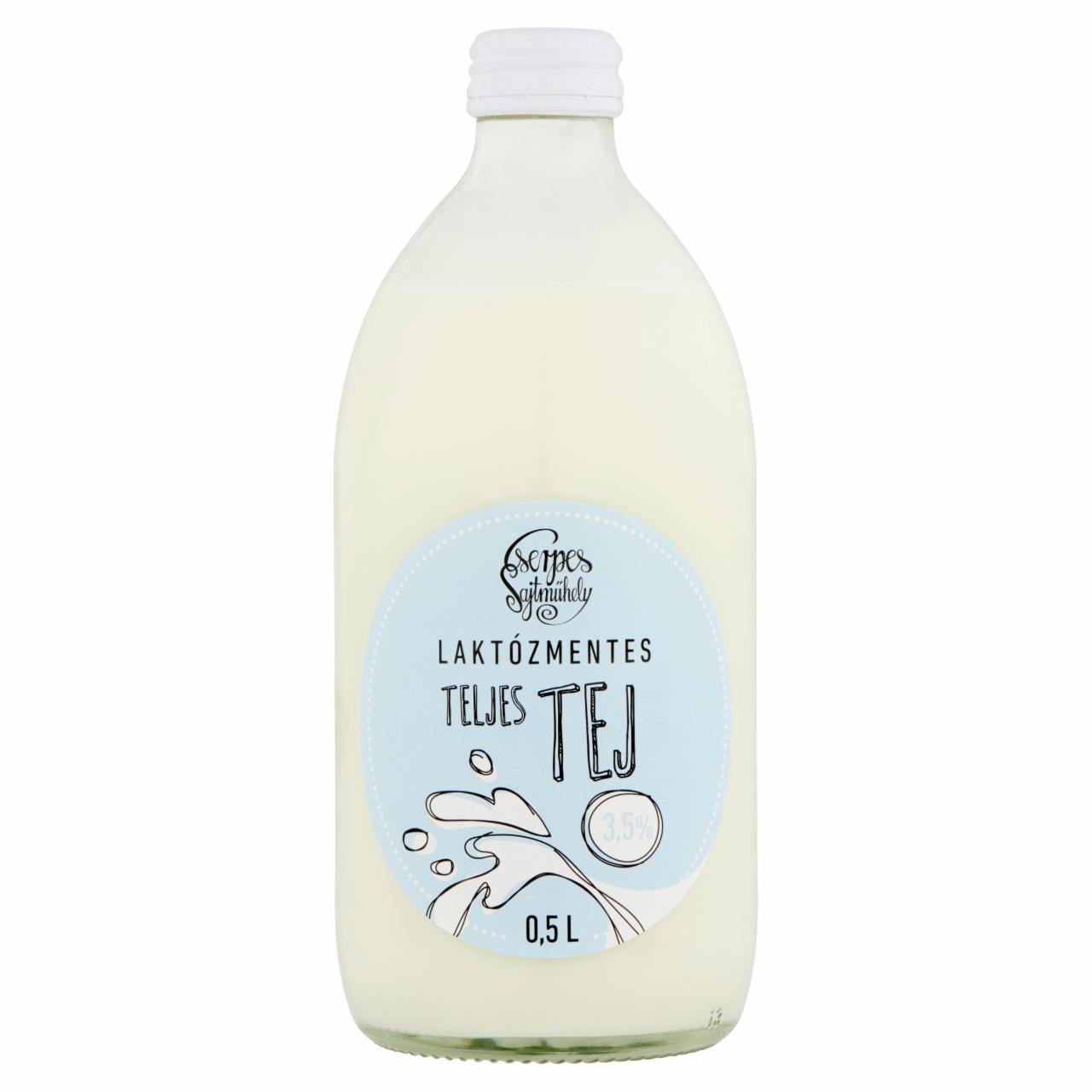 Képek - Cserpes laktózmentes teljes tej 3,5% 0,5 l