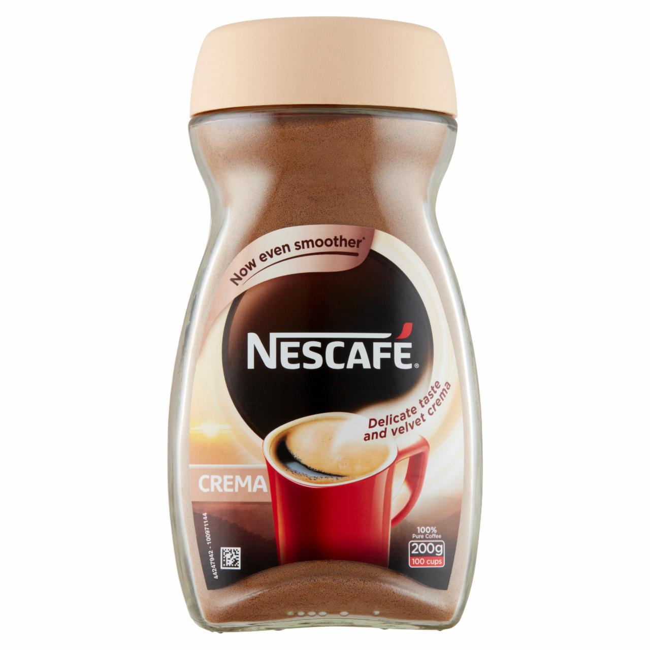 Képek - Nescafé Crema azonnal oldódó kávé 200 g