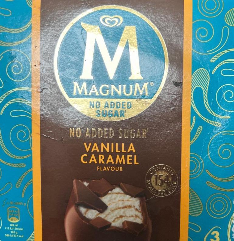 Képek - Magnum No added sugar Vanilla Caramel flavour