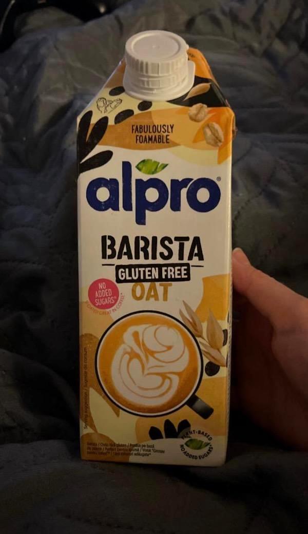 Képek - Alpro Barista gluténmentes zabital hozzáadott vitaminokkal 750 ml