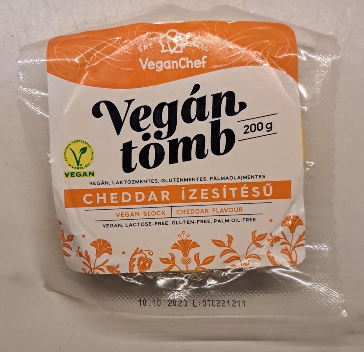 Képek - Vegán tömb cheddar ízesítésű VeganChef