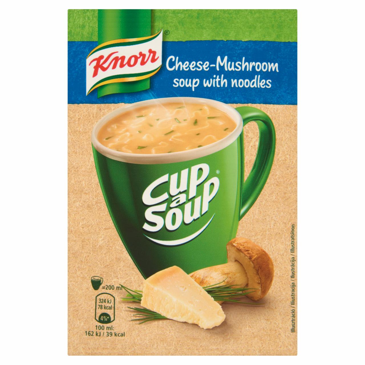 Képek - Knorr Cup a Soup sajtos gombakrémleves 17 g