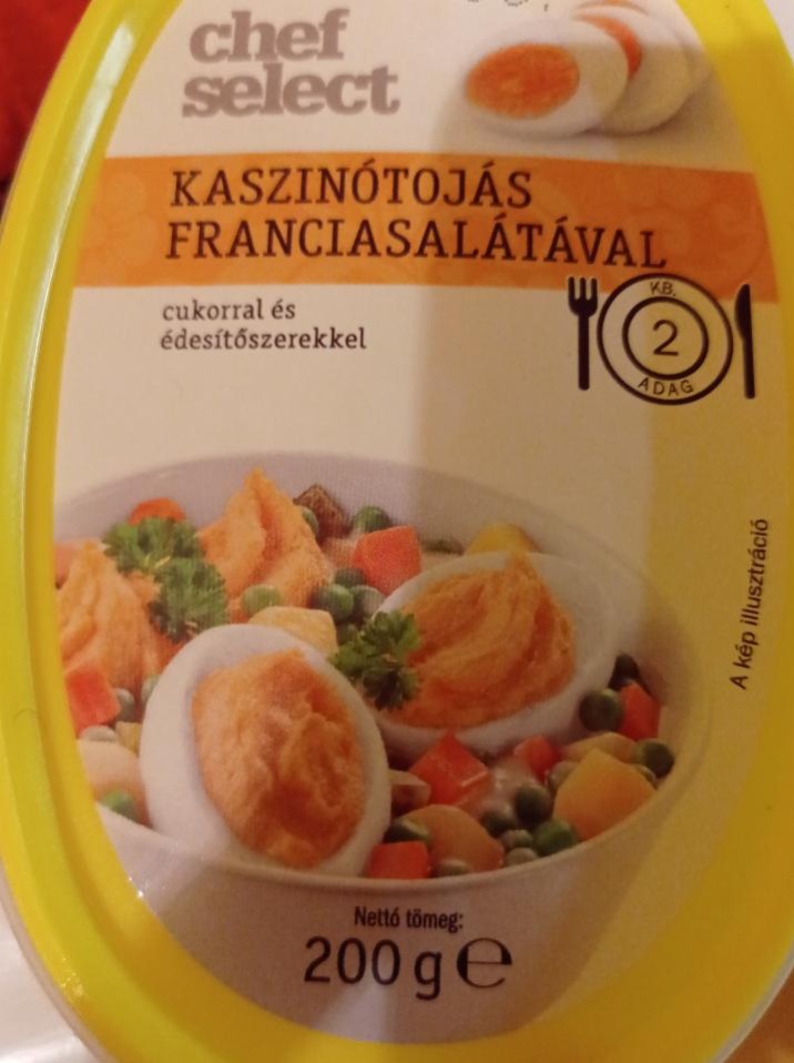 Képek - Kaszinótojás franciasalátával Chef Select