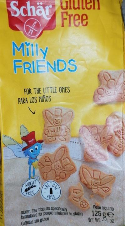 Képek - Schär Milly Friends gluténmentes kekszek 125 g