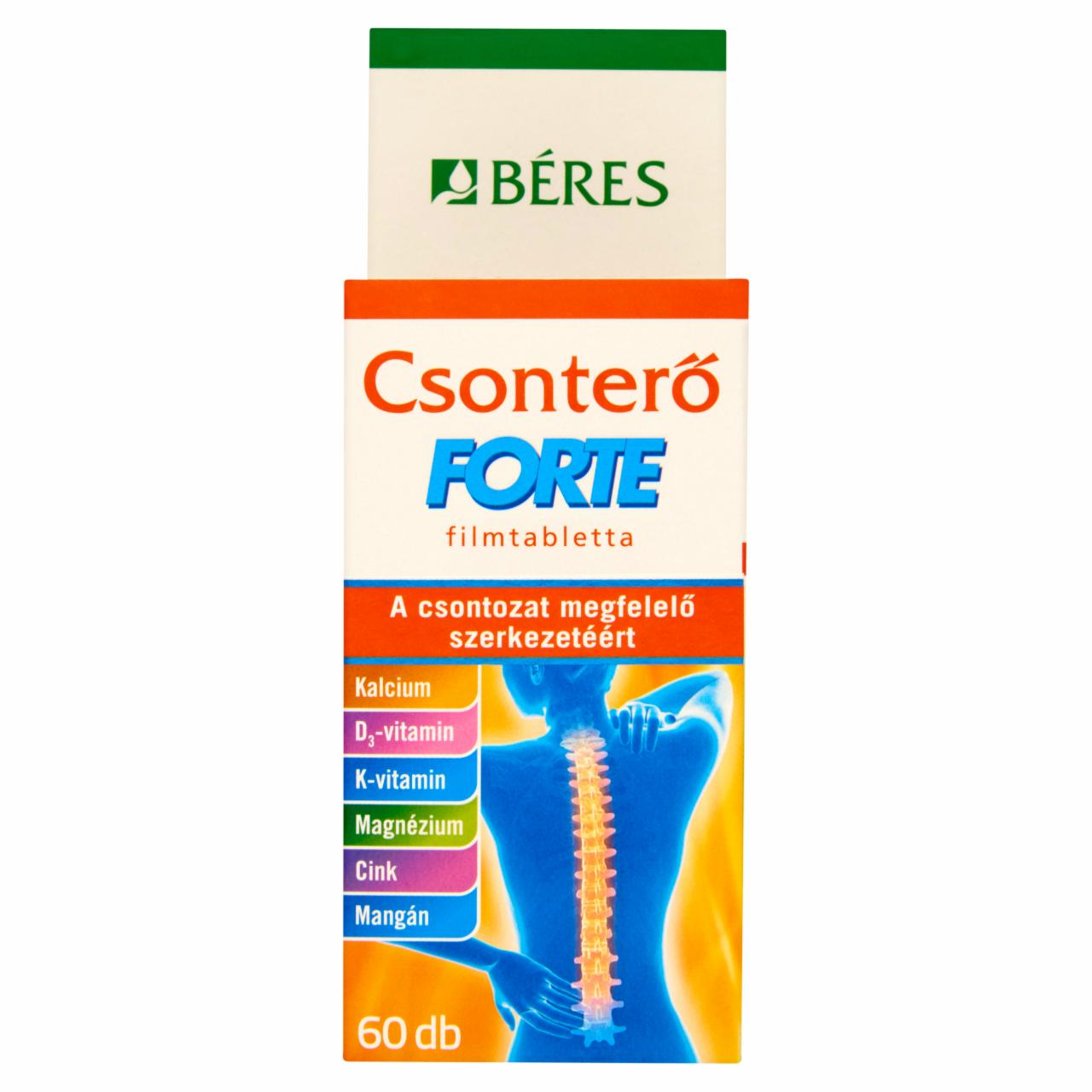 Képek - Béres Csonterő Forte filmtabletta 60 db 79,2 g