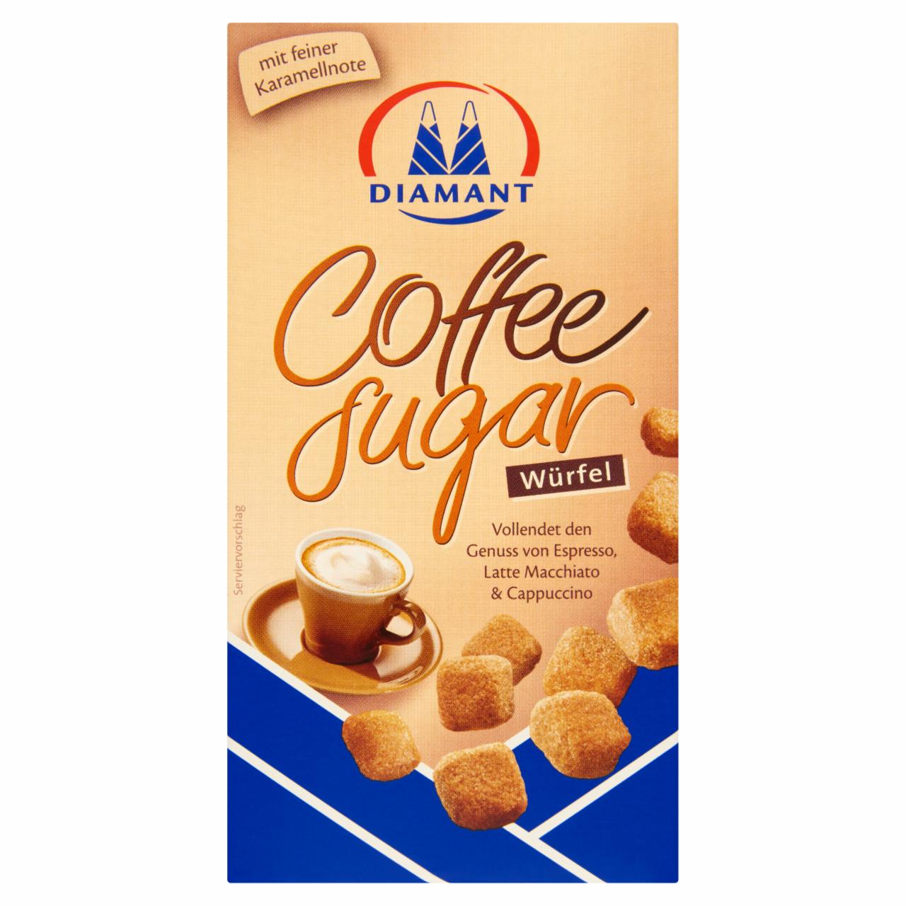 Képek - Diamant Coffee Sugar Mokka finomra őrölt barna kandiscukor 350 g