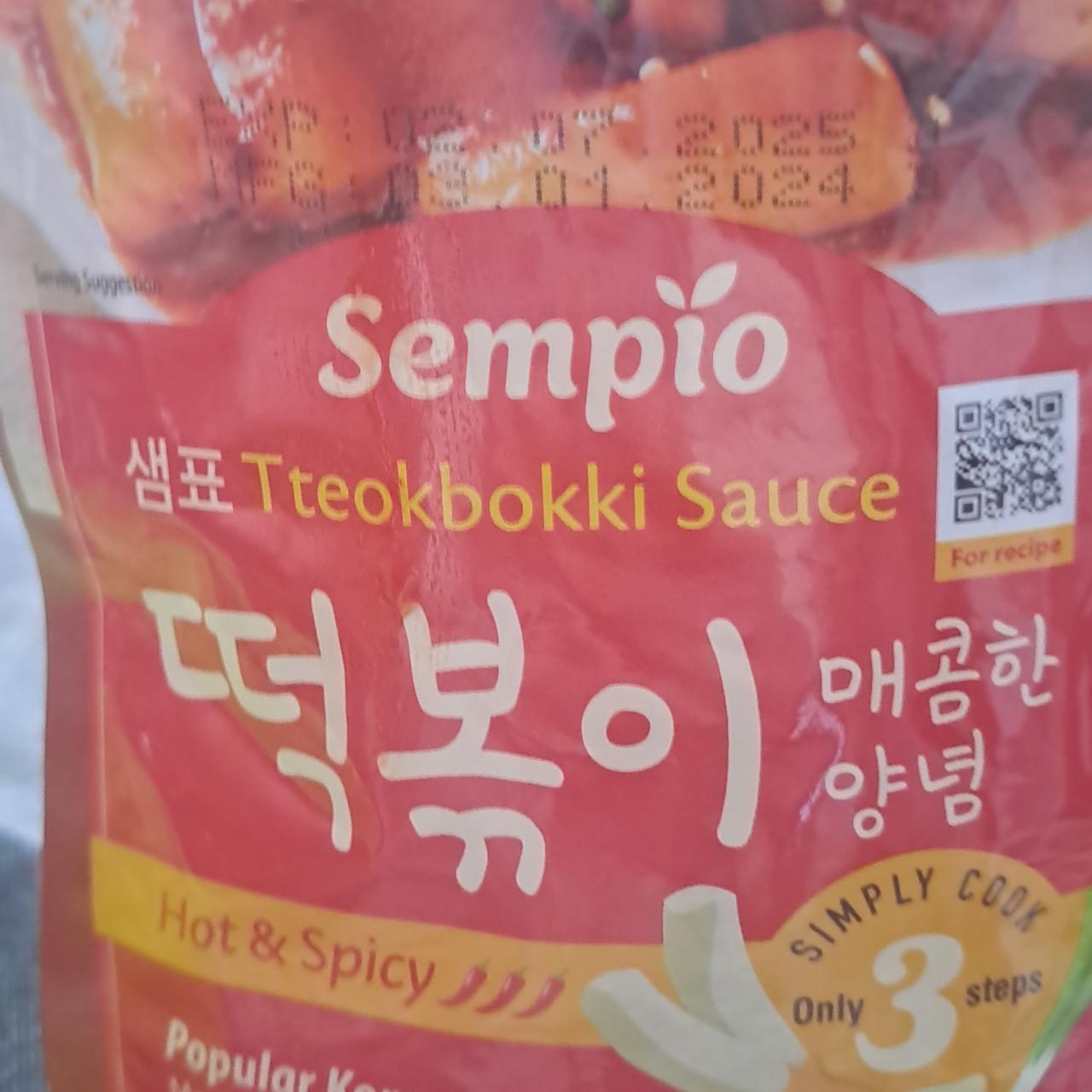 Képek - Tteokbokki sauce Hot & Spicy Sempio