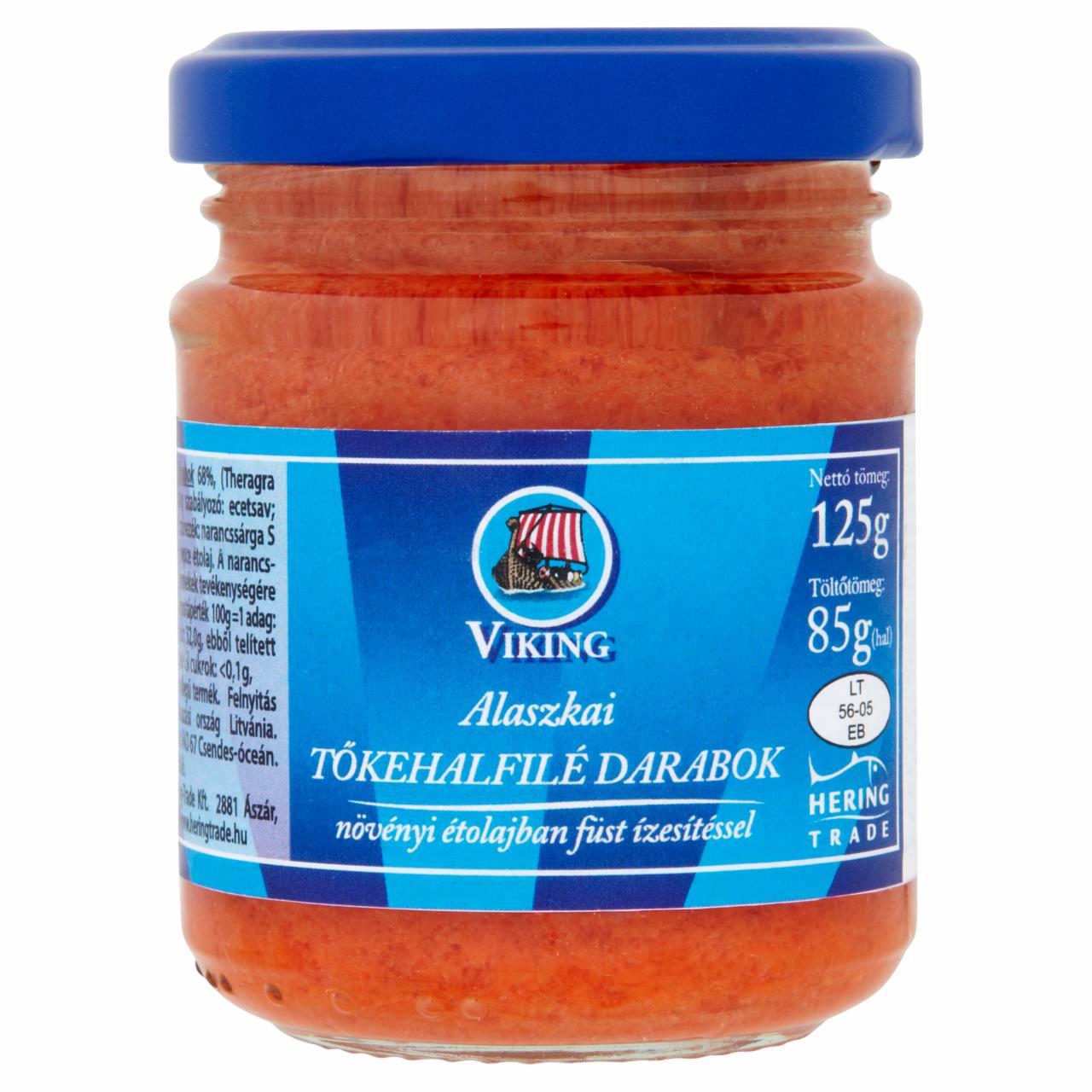 Képek - Viking alaszkai tőkehalfilé darabok 125 g