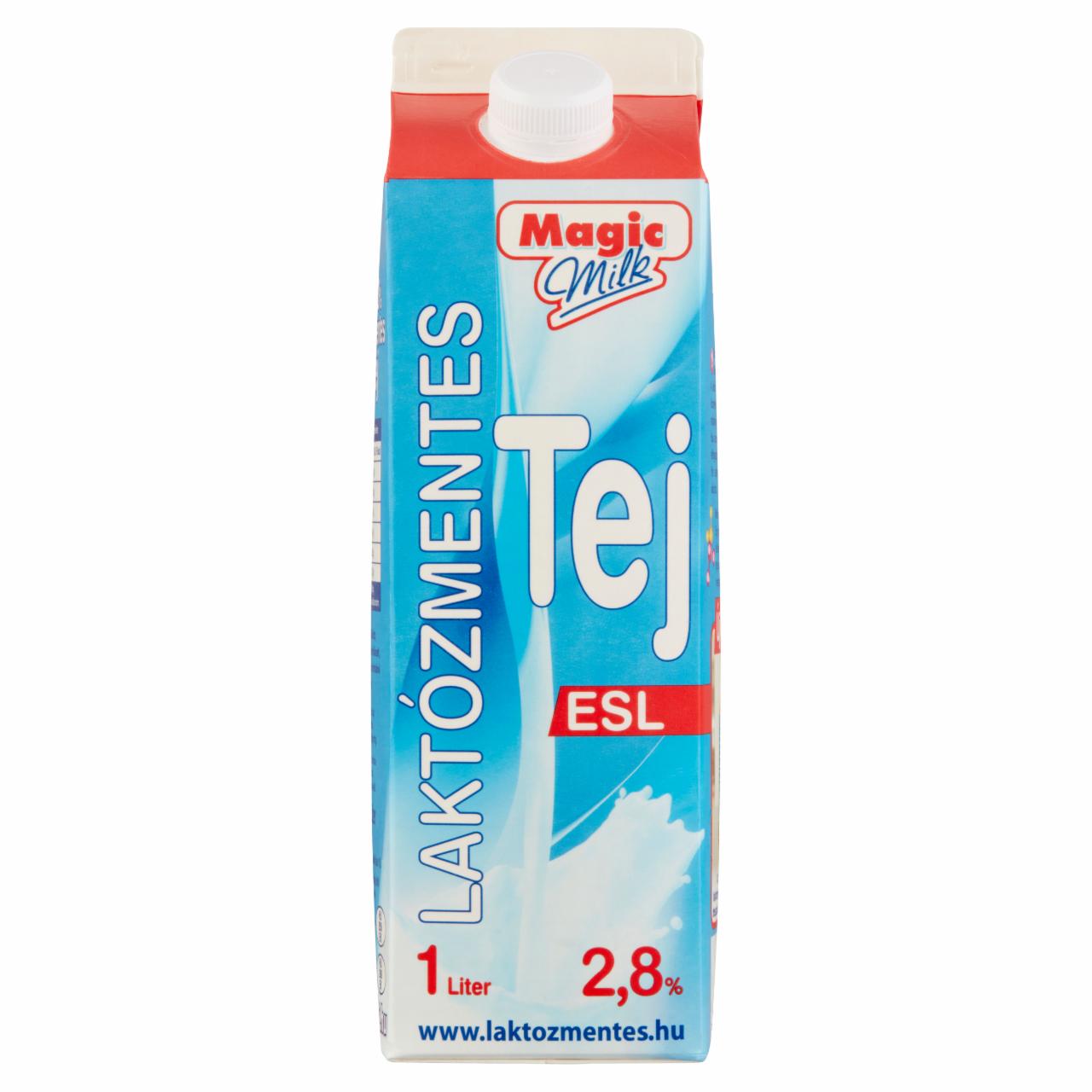 Képek - Magic Milk ESL 100% laktózmentes tej 2,8% 1 l