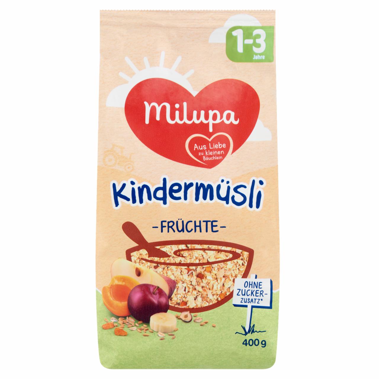 Képek - Milupa gyümölcsös müzli gyerekeknek 1 éves kortól 400 g