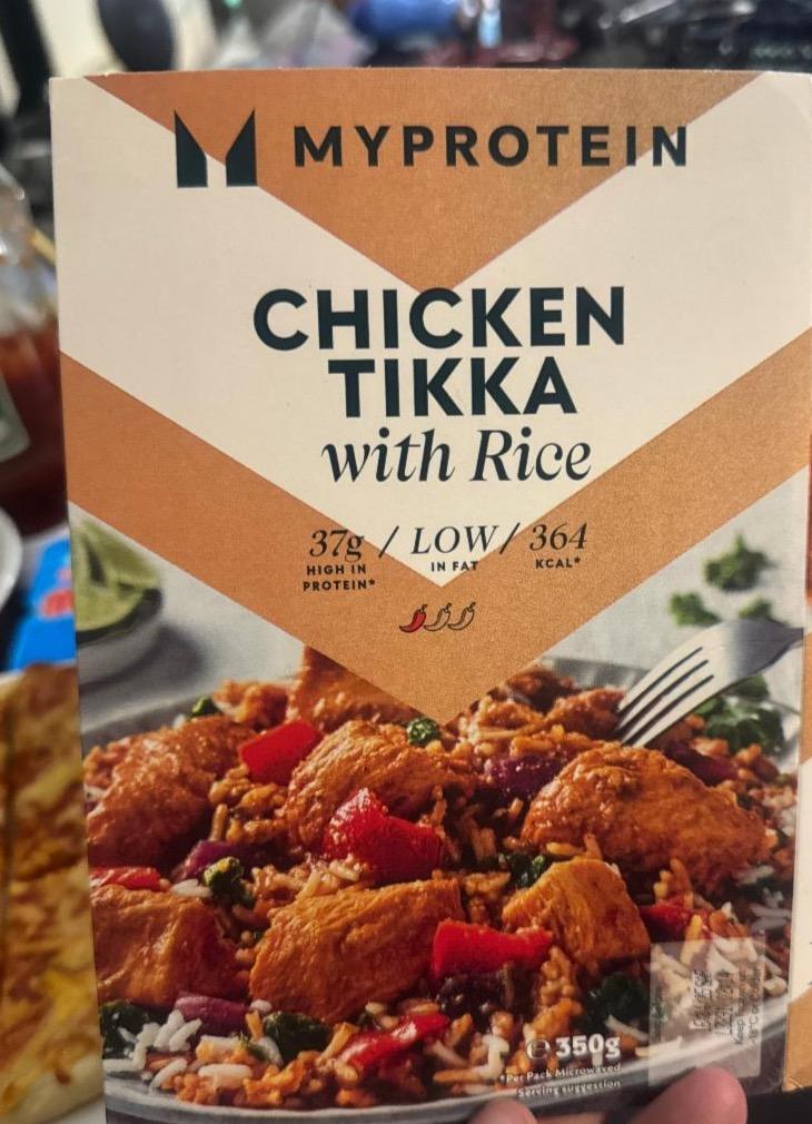Képek - Chicken tikka with rice MyProtein