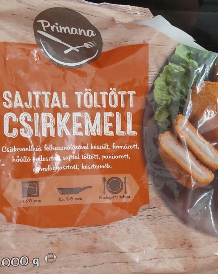 Képek - Sajttal töltött csirkemell Primana