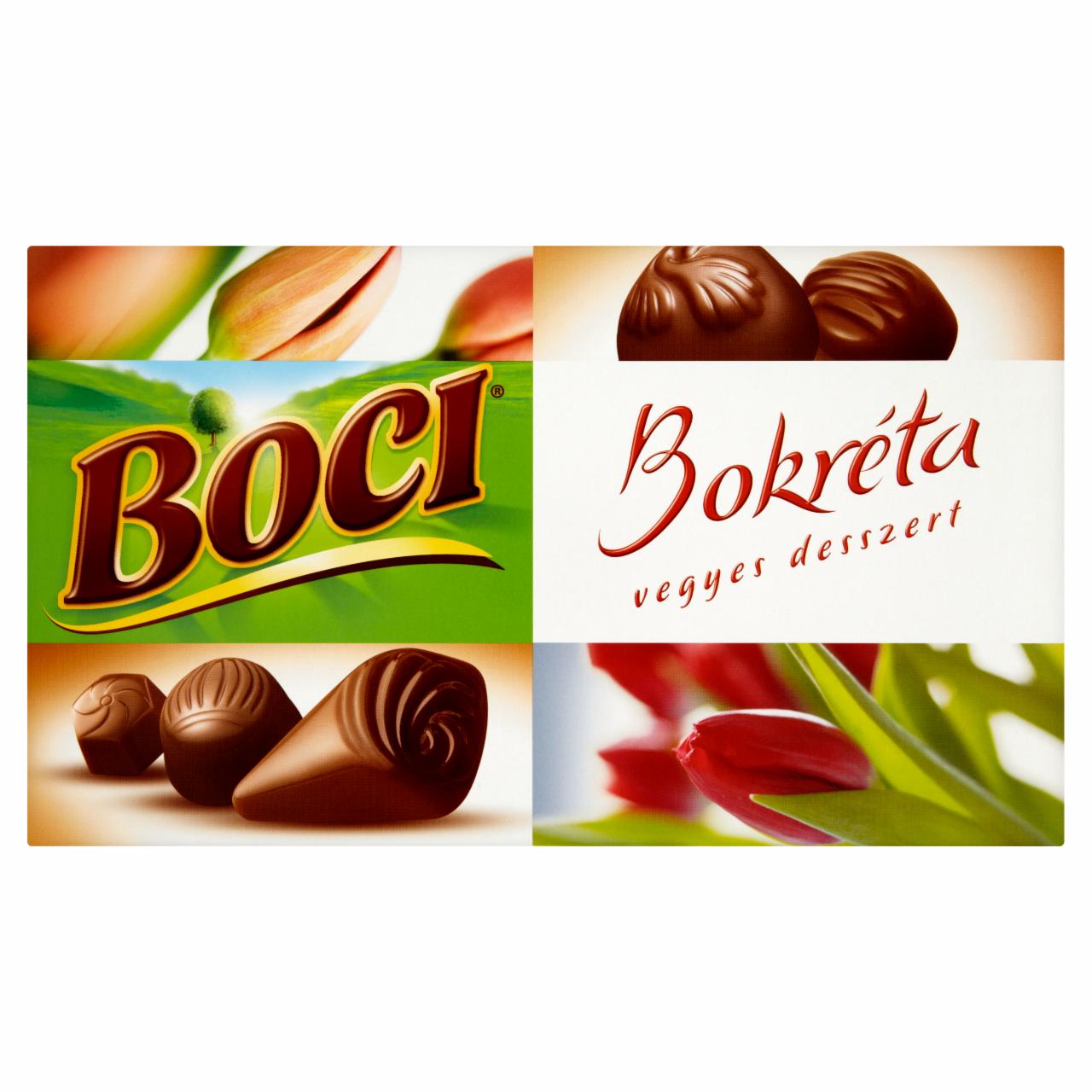 Képek - Boci Bokréta vegyes tejcsokoládé desszert 103 g