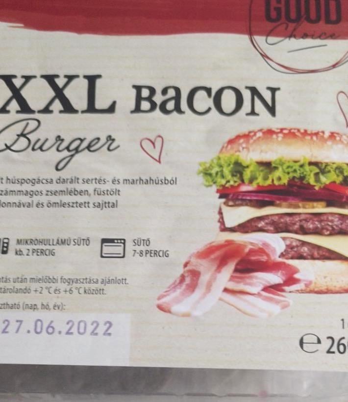 Képek - XXL bacon burger Good choice