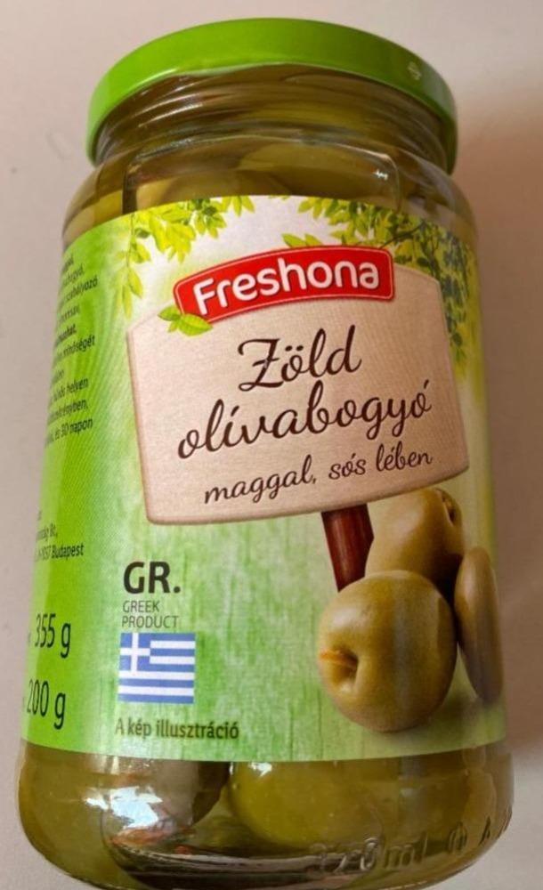 Képek - Zöld olívabogyó maggal Freshona