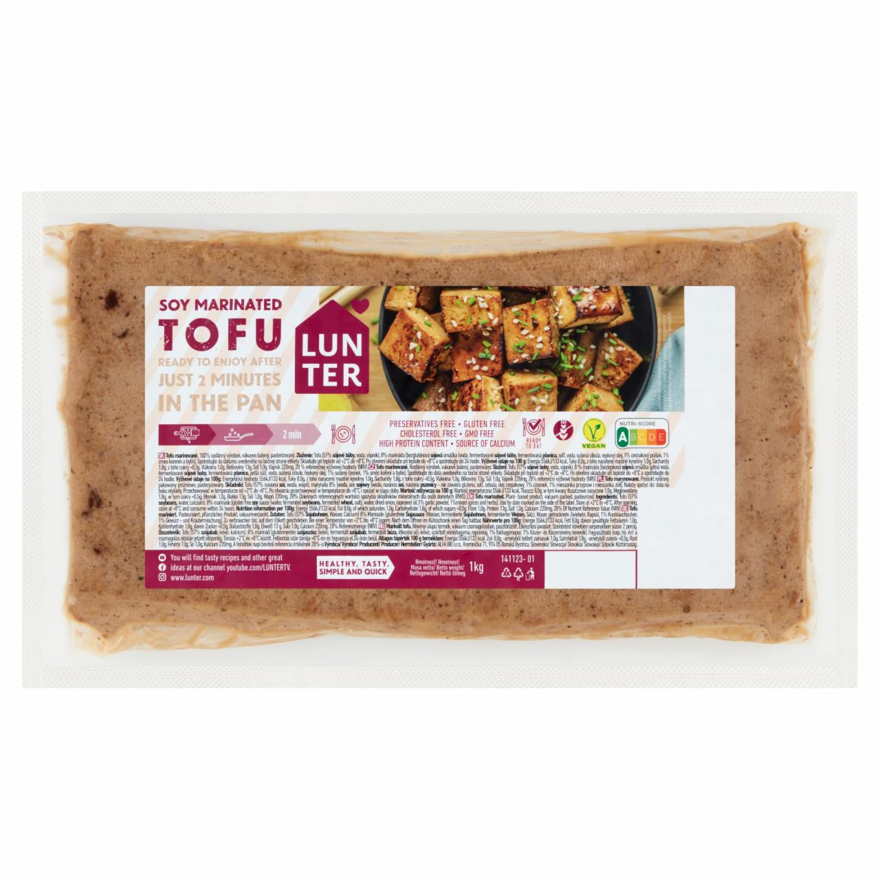 Képek - Lunter tofu csemege 1 kg