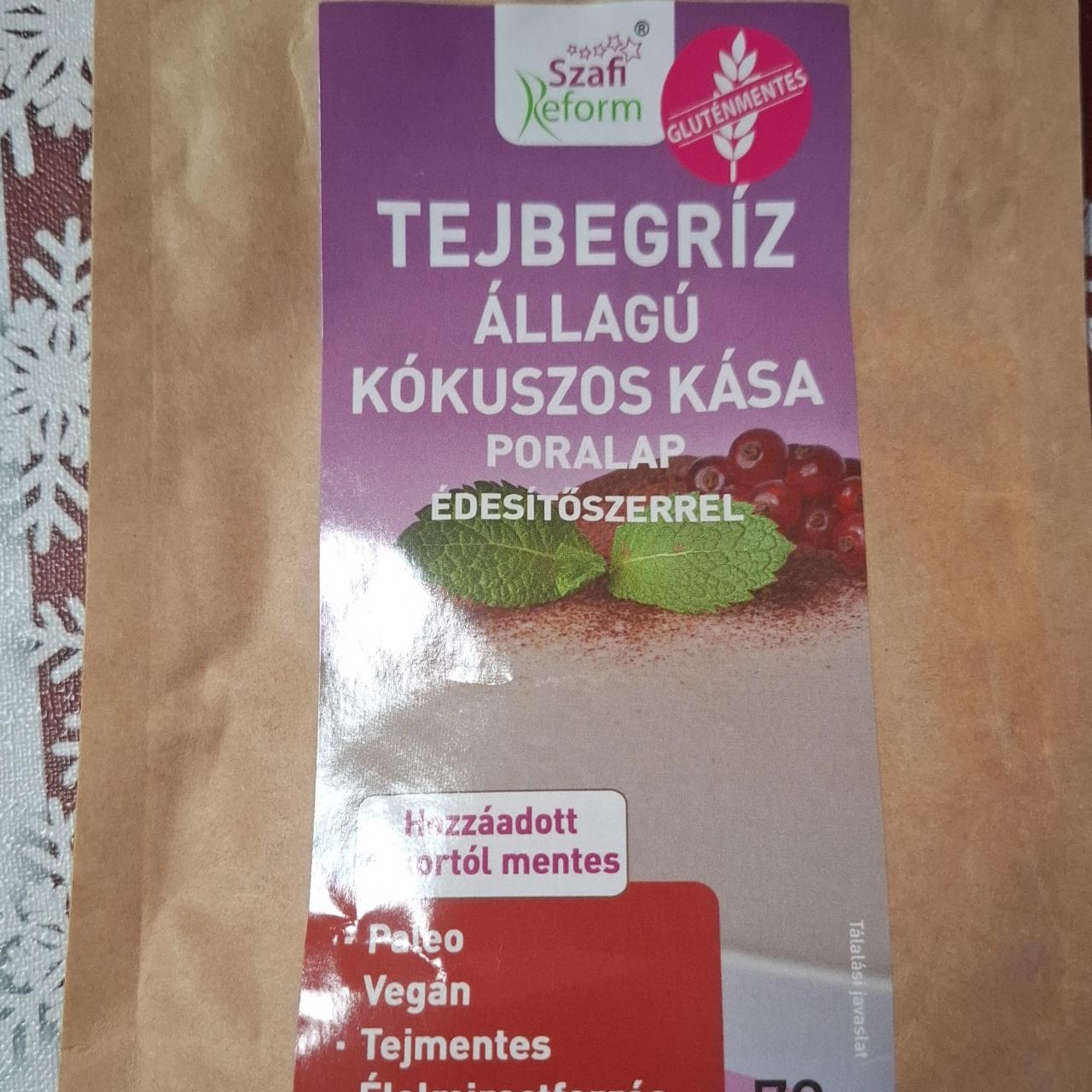 Képek - Szafi Tejbegríz állagú kókuszos kása